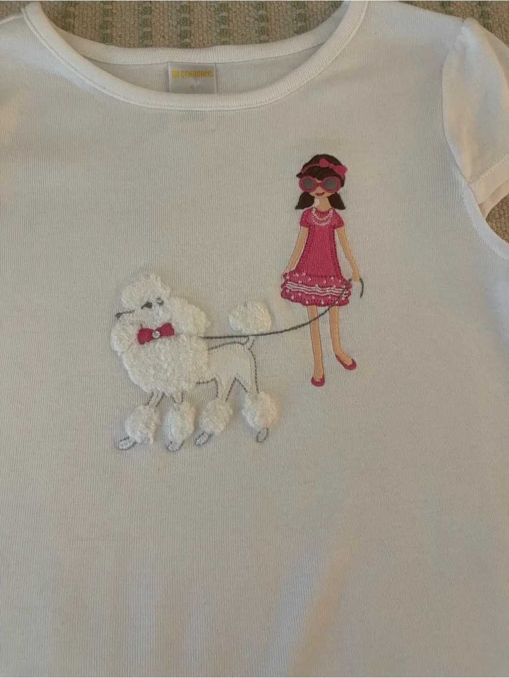 Gymboree - Girl Walking a Poodle - Girl’s Size: 6